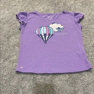 American Girl Lavender Hot Air Balloon Tee